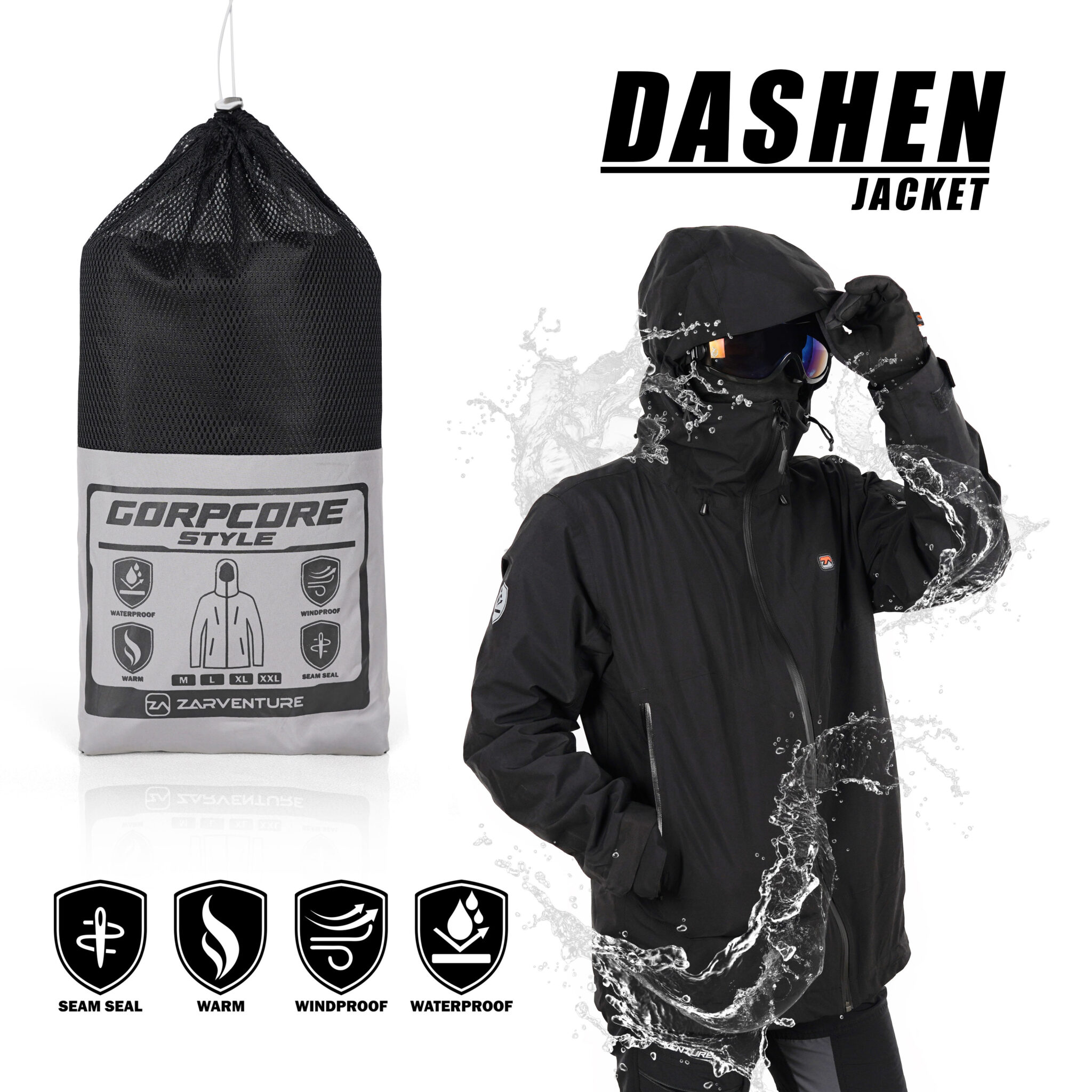 Jaket Gorpcore Dahsen Zarventure